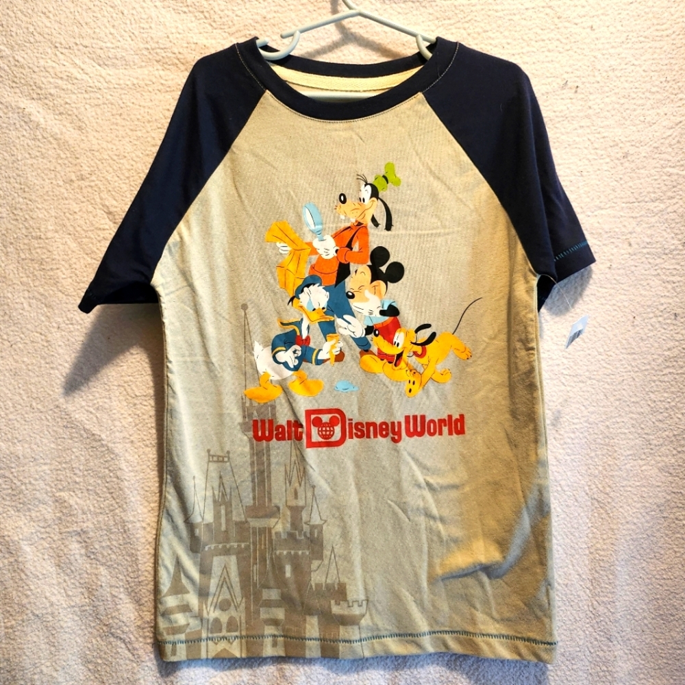 Disney Parks Walt Disney World Shirt Sz Medium Youth NWT